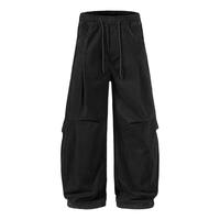 :CHOCOOLATE 宽松休闲 男士工装裤 黑色 XL