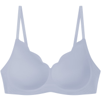 今日必买：Ubras 软支撑 女士文胸 奶盐蓝色-背心 S 70A/70B/70C