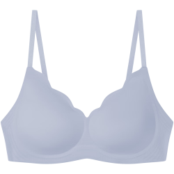 Ubras 软支撑 女士文胸 奶盐蓝色-背心 S 70A/70B/70C