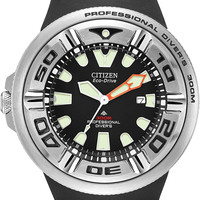 CITIZEN 男士专业潜水表 Eco-Drive动能 防水防刮