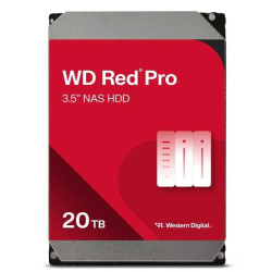 西部数据 西数 20TB WD 红色 Pro NAS 内置硬盘
