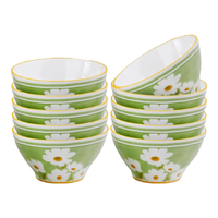  孟垣 釉下彩 陶瓷碗