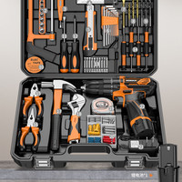 科麦斯 新款工具套装 家用工具箱 12V双速1电池 颜色分类：12V双速1电池/118件王者套装