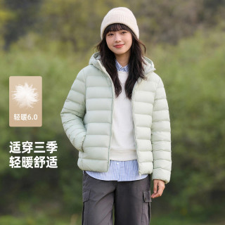 88VIP：雪中飞 女子连帽排骨轻薄羽绒服