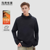 马克华菲 美式复古风 亲肤锁温百搭连帽卫衣