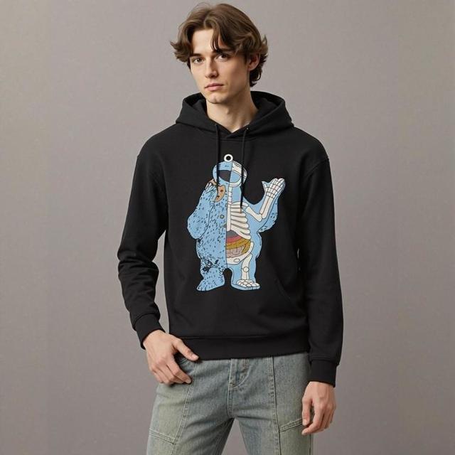 adidas NEO 简约时尚潮流连帽卫衣