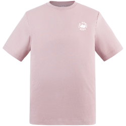 北面 透气 男女同款短袖T恤 粉色 2XL