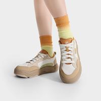 FILA 女鞋时尚休闲鞋女士简约百搭低帮轻便复古帆布鞋