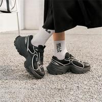 FILA 女鞋时尚简约休闲鞋老爹鞋女士低帮摩登运动鞋