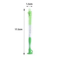 妙语 家居饰品 辅食机刀片刷 多功能缝隙刷 洗碎肉机清洁破壁机专用清洗神器刷子 S号（刷毛宽度1.5CM）