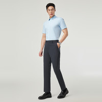 YOUNGOR/雅戈尔 桑蚕丝免烫 男士短袖衬衫