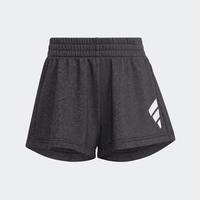 adidas 夏季女大童经典宽松舒适透气运动休闲系带短裤