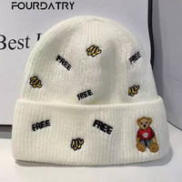 FOURDATRY 卡通毛线帽亲子款秋冬必备