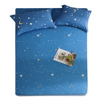  MERCURY/水星家纺 100%全棉 床笠 仰望星辰全棉印花床笠