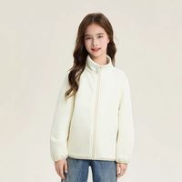 笛莎 [防静电]笛莎童装女童摇粒绒外套春季新款儿童校服神器内胆厚上衣