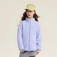 Deesha/笛莎 防静电 女童摇粒绒外套 紫色
