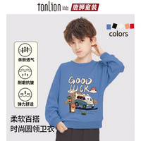 TONLION/唐狮 卡通印花 儿童卫衣