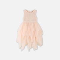  Pencil Club/铅笔俱乐部 百搭 女童连衣裙 浅杏