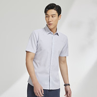 YOUNGOR/雅戈尔 免烫 男士短袖衬衫