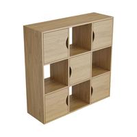  Loctek/乐歌 多层靠墙 儿童书架 九宫格书柜SG01