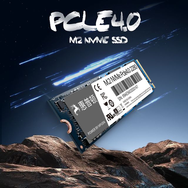惠普顿 M.2固态硬盘nvme协议Pcle4.0台式机笔记本通用高速大容量