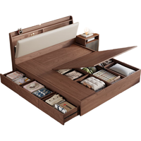  秉泰 环保 储物床+床头柜