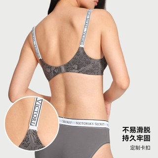  VICTORIA'S SECRET/维多利亚的秘密 无痕 女士文胸内裤套装 3SOH裸粉色-有钢圈 75B (34B)+S