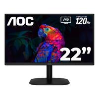 AOC 22B35HM23 120Hz 22英寸FHD显示器 黑色