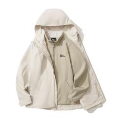 Jack Wolfskin 防水 女士冲锋衣 浅沙色/A0056 L