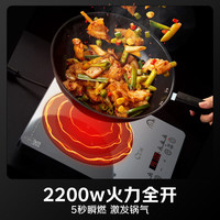美的 连续猛火 电磁炉 MC-E22B205