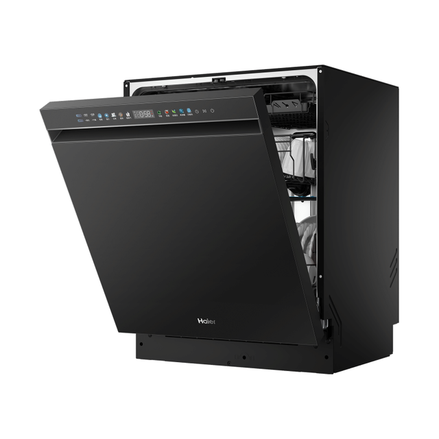 海尔 W5000Plus2.0 洗碗机 16套 黑色 EYSZW22586SHU1