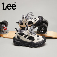 Lee/李 透气网面 儿童运动鞋 黑色 26 鞋内长约16.7cm