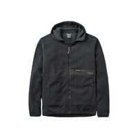 移动端：Rab Ramshaw男士秋冬运动保暖加绒外套宽松连帽抓绒衣 QFG-74