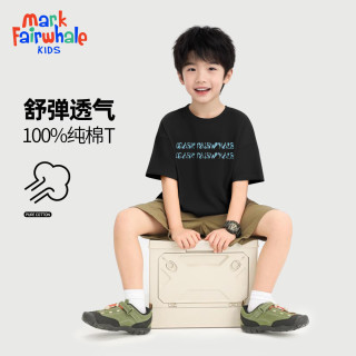 马克华菲 儿童户外运动休闲短袖T恤