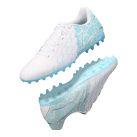  LI-NING/李宁 专业比赛训练 男士足球鞋 标准白/天光蓝YSFU005-5 40