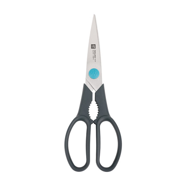 双立人 厨房多用剪刀 不锈钢 家用厨房专用多功能剪刀 蓝色