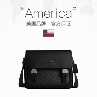  COACH/蔻驰 男士单肩斜挎包