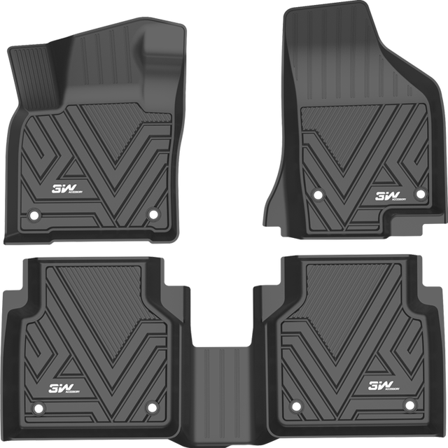 今日必买：3W 汽车脚垫适用大众TPE途观L高尔夫7gti速腾朗逸宝来凌渡途昂x7座 速腾全TPE脚垫（12-18款）