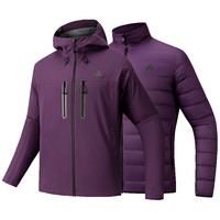  ANTA/安踏 防水 男士冲锋衣 羽绒服内胆