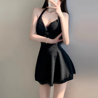 安与·洛施琪 显瘦遮肉 女士连体泳衣