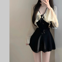 安与·洛施琪 显瘦遮肉 女士连体泳衣