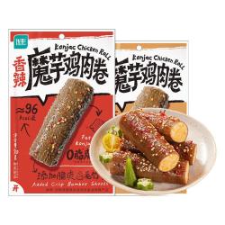 优形 即食休闲零食 魔芋鸡肉卷