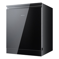 西门子 黑魔镜65ZPro系列 SJ65ZX06MC 嵌入式洗碗机 50L 白色