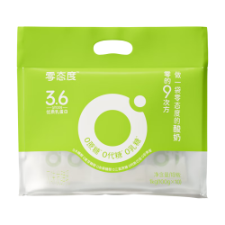 零态度 袋装低温酸奶  100g*20袋
