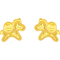  ZHOU LIU FU/周六福 甜美小众设计感 女士耳钉