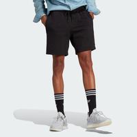 adidas 三叶草 夏季男子经典小logo舒适耐磨运动休闲系绳短裤