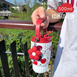 TDE 保温杯 500ml 大容量 316L不锈钢