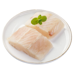 美加佳 太平洋鳕鱼块（长尾鳕）净重1kg