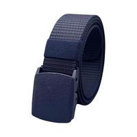  登微 轻量化透气 男士帆布腰带