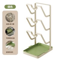  巴瑟 免打孔 锅盖架